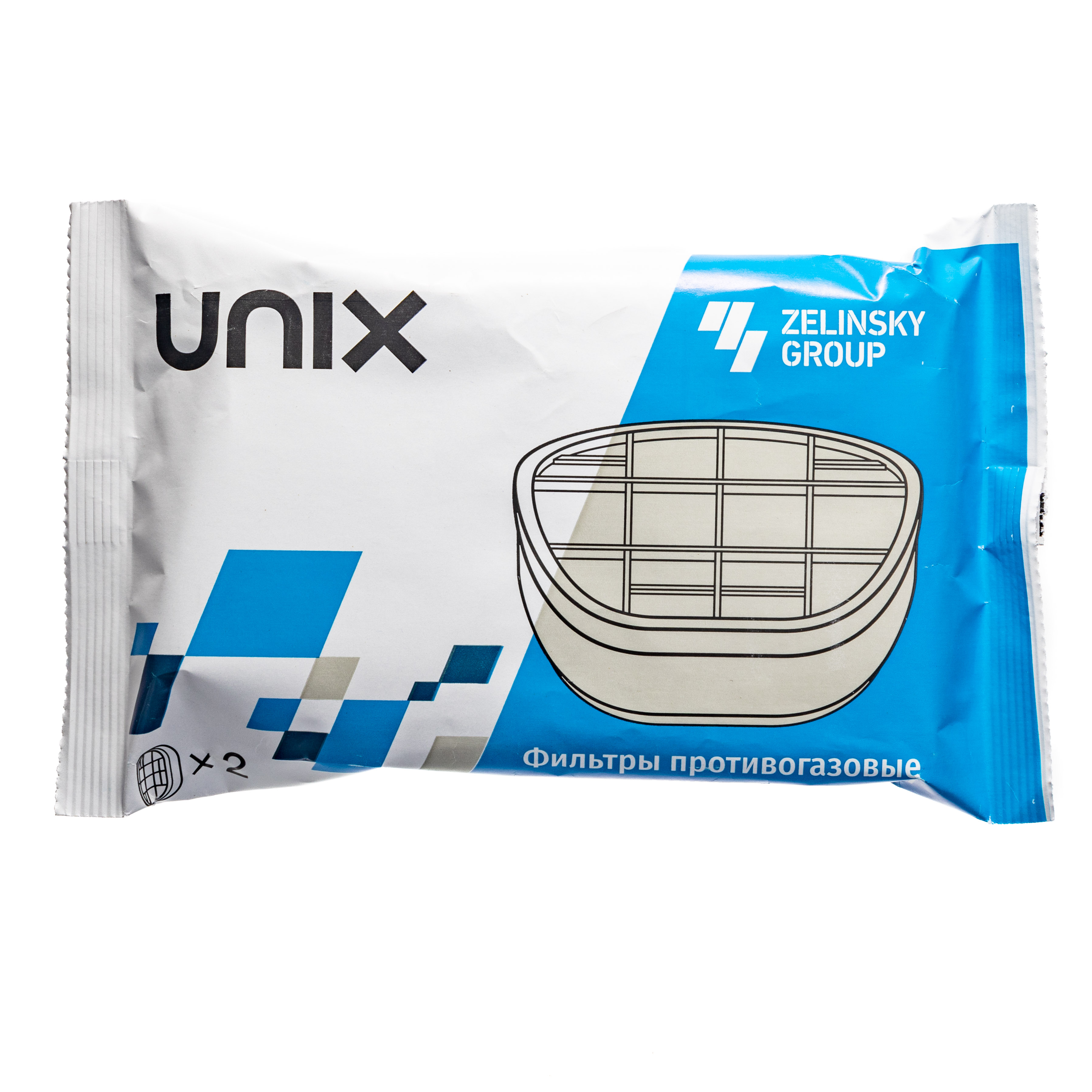 картинка Фильтр противогазовый UNIX 522 марки А2В2Е2 