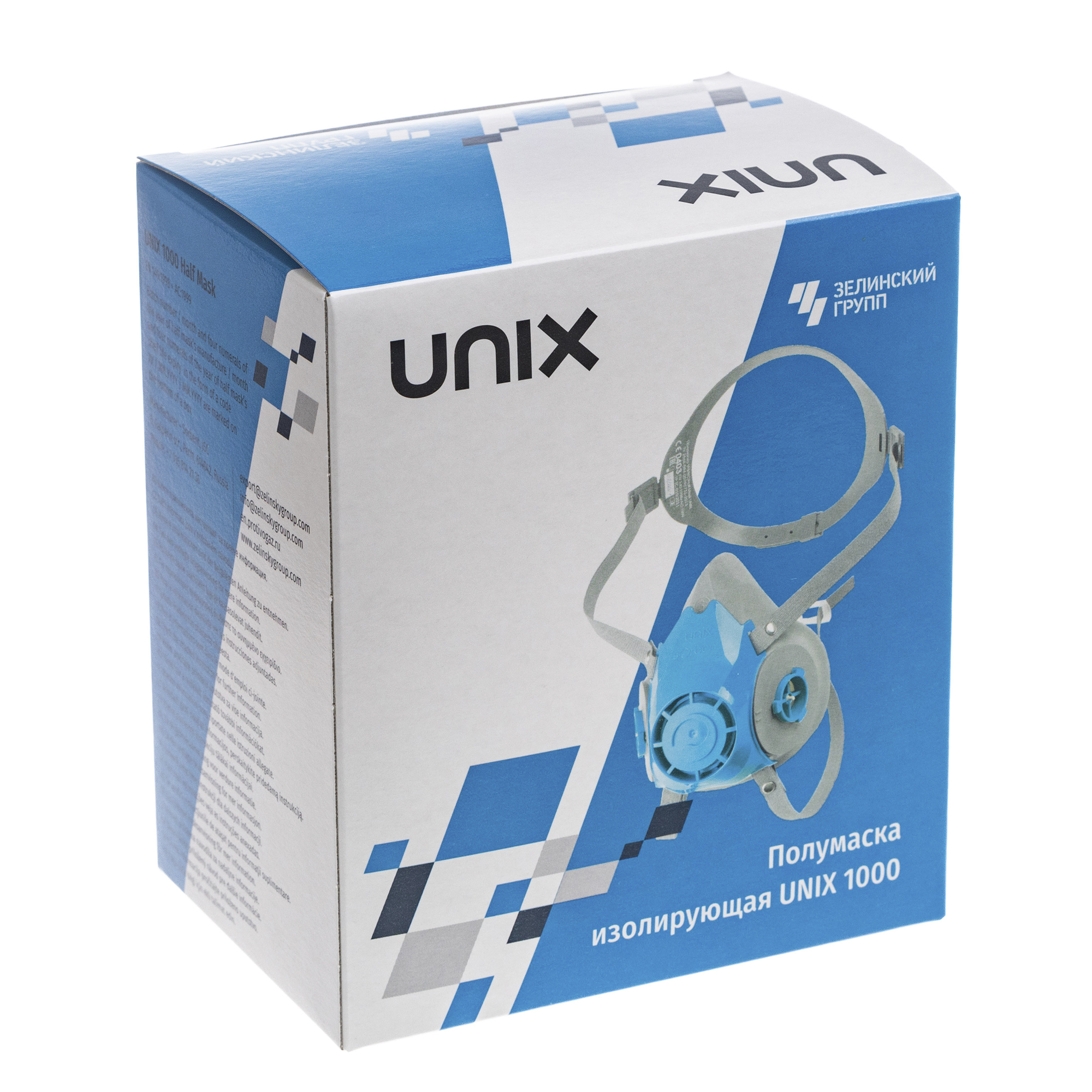 картинка Полумаска изолирующая UNIX 1000 (2 рост) 